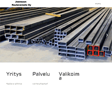 Tablet Screenshot of joensuunrautavarasto.fi